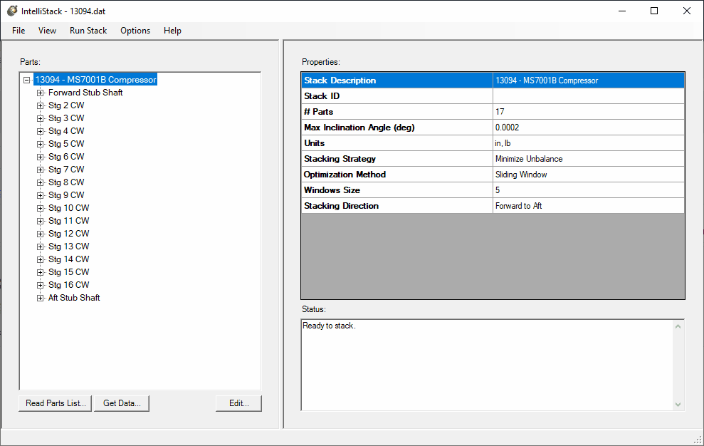 IntelliStack Software für Rotormontage